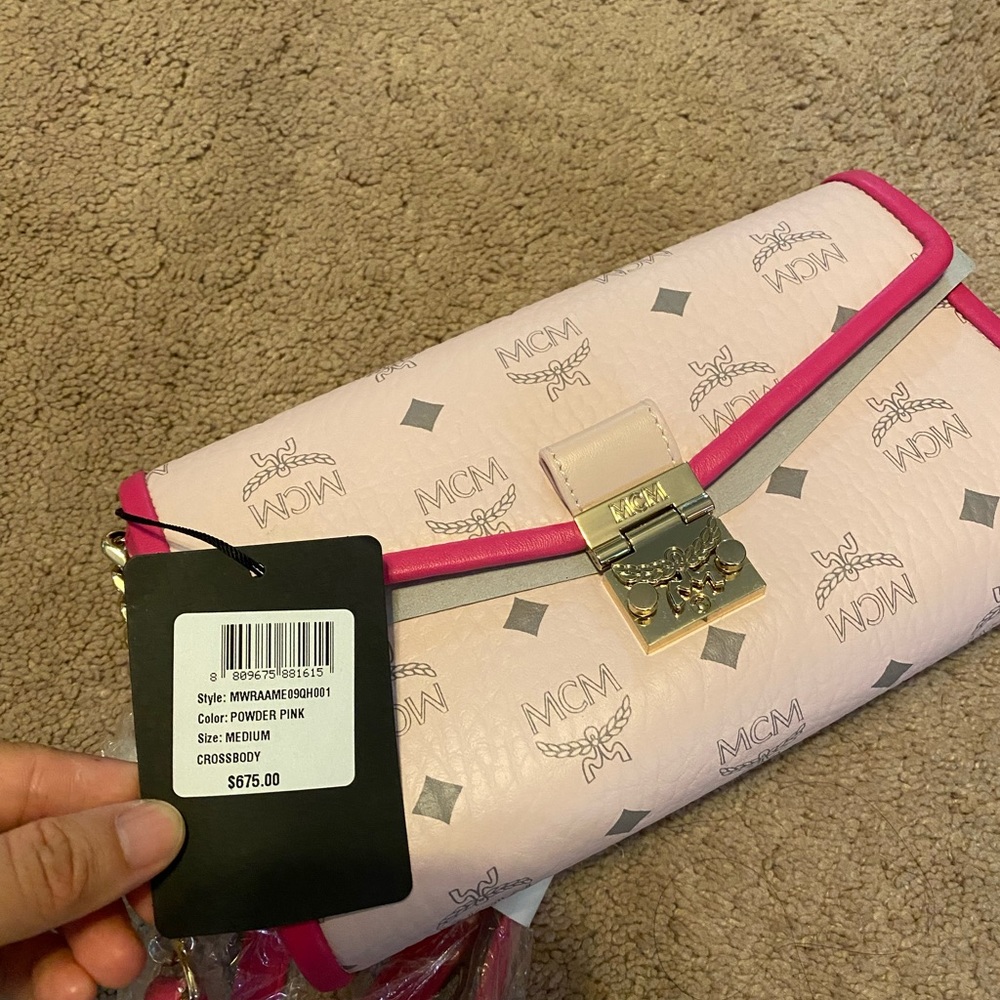 Last one! On sale! MCM medium crossbody bag $675+ tax - Picture 9 of 9